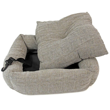 Soft Travel Dog Bed – Washable Car Seat Cushion