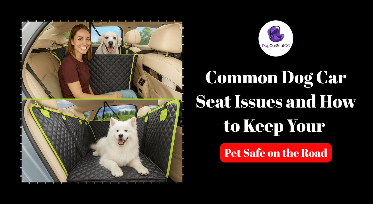 Common Dog Car Seat Issues and How to Keep Your Pet Safe on the Road