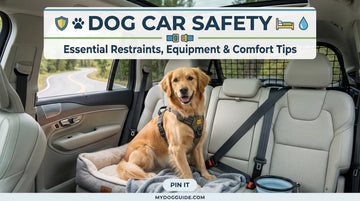 Dog Car Safety: Essential Restraints, Equipment & Comfort Tips