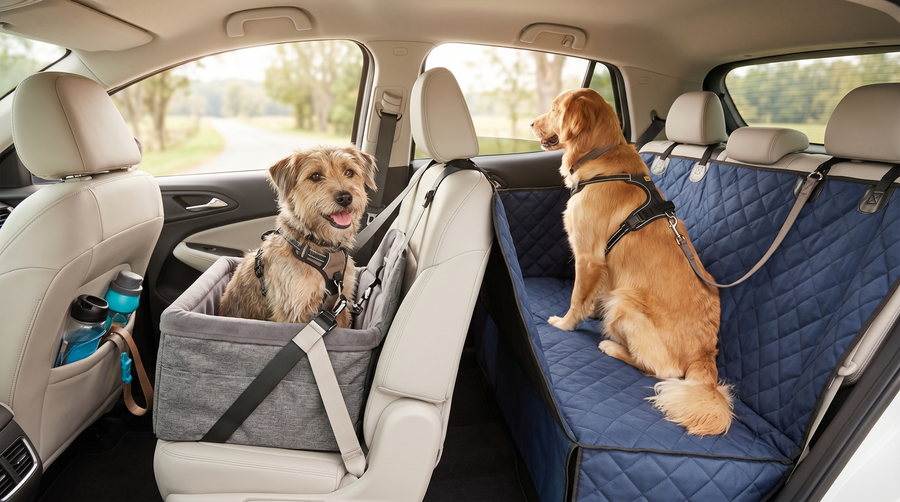Dog Car Seats and Seat Covers: Can They Keep Your Dog Safe?