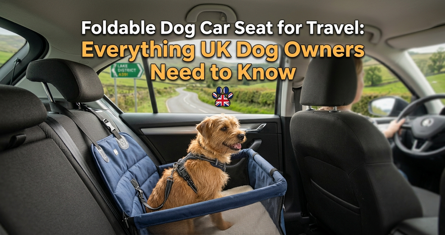 Foldable Dog Car Seat for Travel: Everything UK Dog Owners Need to Know