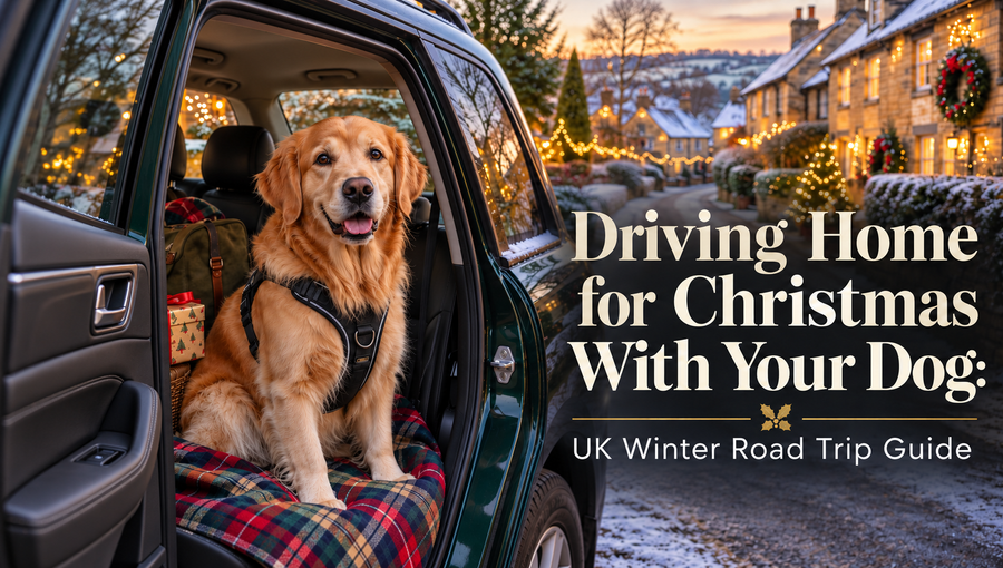 Driving Home for Christmas With Your Dog: UK Winter Road Trip Guide