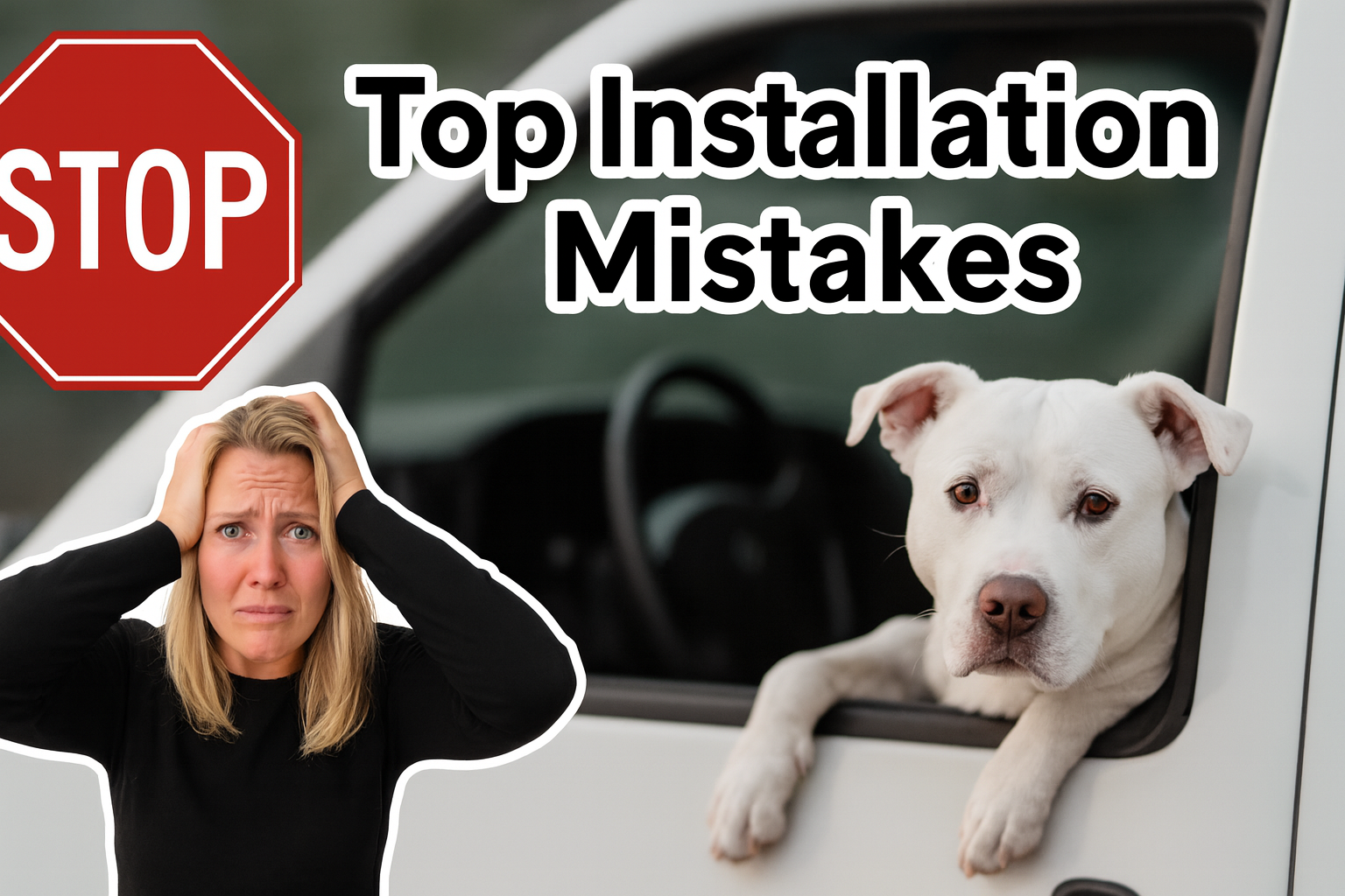 Top Installation Mistakes That Put Dogs at Risk in the Car