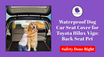 Waterproof Dog Car Seat Cover for Toyota Hilux Vigo: Back Seat Pet Safety Done Right