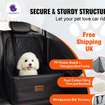 Dog Booster Car Seat for Small Dog