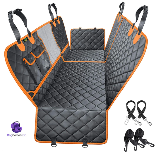 5-in-1 Dog Car Seat Cover - Waterproof Pet Hammock Cushion Protector
