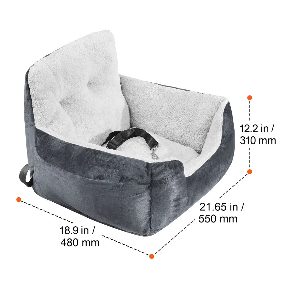 1 Dog Booster Car Seat Pet Car Seat for Small Dog