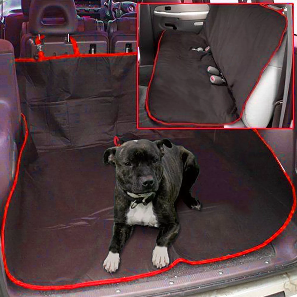1 Waterproof Dog Car Seat Cover Safety Protector Back Seat Hammock