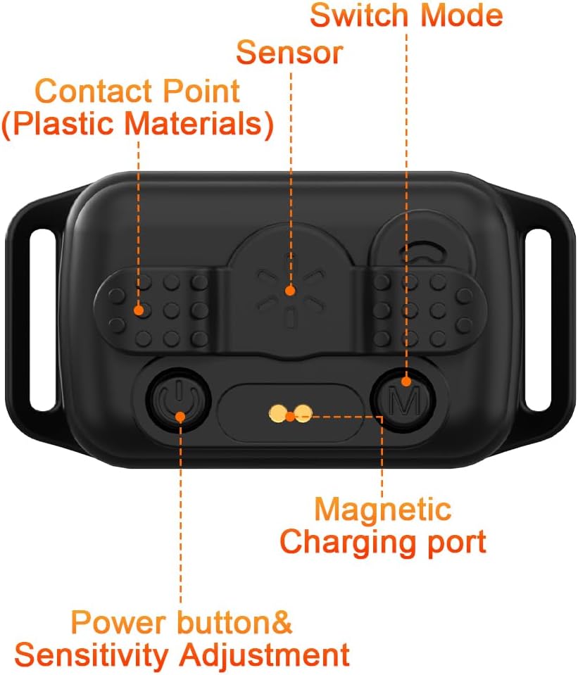 Anti Bark Collar for Small Medium Dogs, Rechargeable Waterproof Dog Bark Collar with Beep & 7 Sensitivity Levels, 3 Training Modes