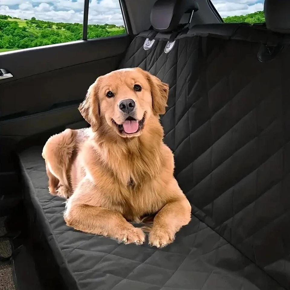 Car Pet Seat Cover Hammock – Waterproof, Non-Slip & Comfortable for Dogs