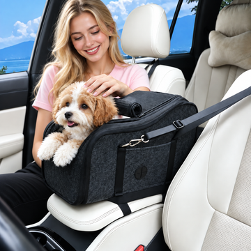CentreConsoleDogCarSeat_Detachable_Washable_U-ShapedHeadrest_Upto5.9kg