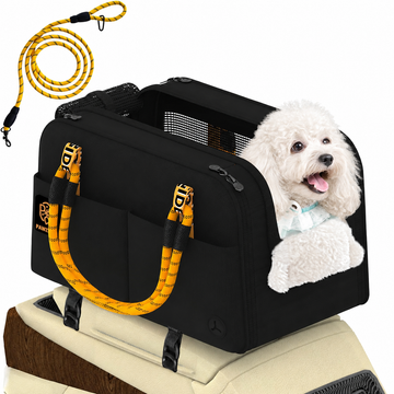Centre Console Dog Car Seat_Carrier_FullyEnclosed_Upto5.45kg_12lbs