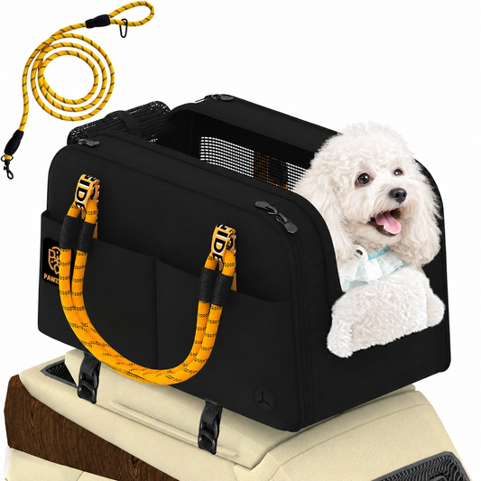 Centre Console Dog Car Seat_Carrier_FullyEnclosed_Upto5.45kg_12lbs