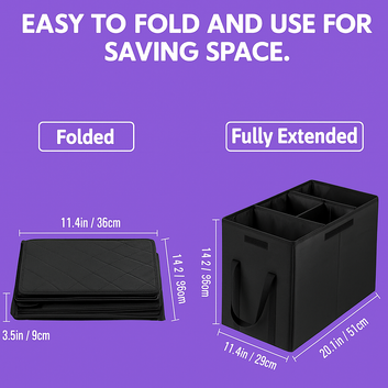 Car Seat Extender for Large Dogs up to 120 LBS, Back Seat With Storage Organizer Gap Filler for Front or Back