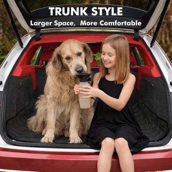 Dog Car Seat Cover Waterproof 4-in-1 Back Seat Hammock, Scratchproof Pet Protector