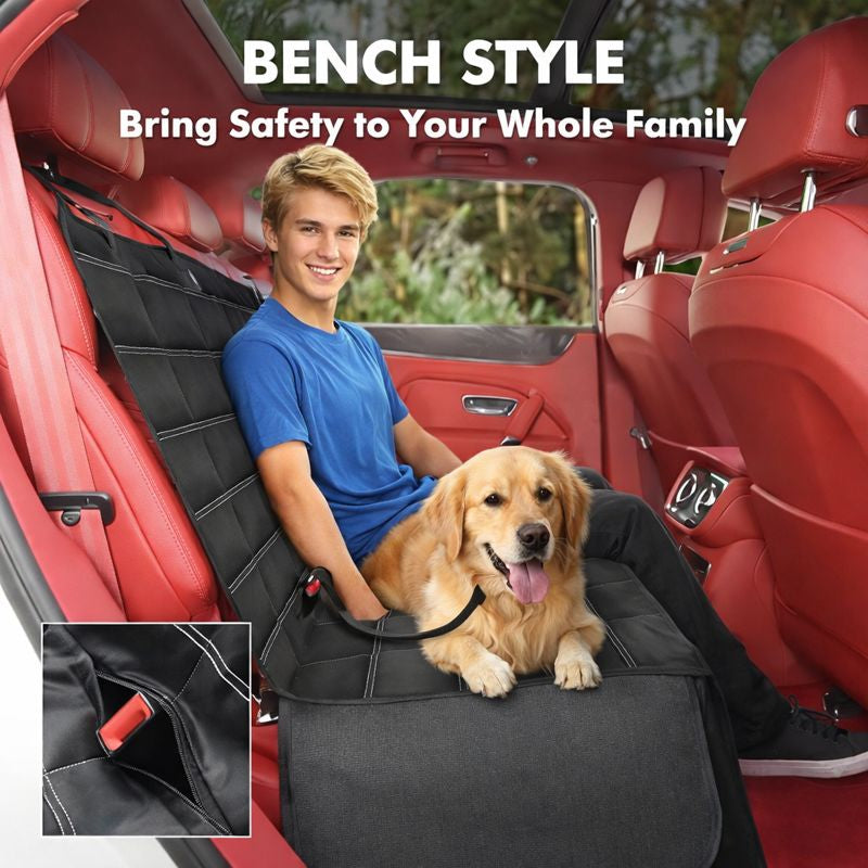 DogCarSeatCoverWaterproof4-in-1BackSeatHammock_ScratchproofPetProtector