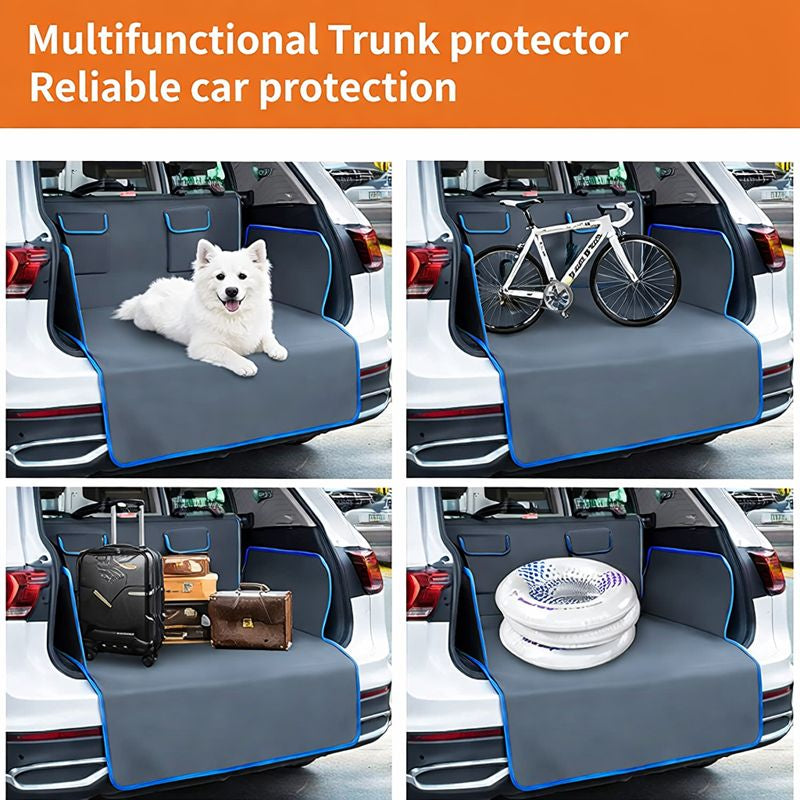 Dog Car Boot Protector – Universal Waterproof Non-Slip Liner with Side Protection 