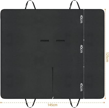 Dog Car Seat Covers for Pets, Durable Waterproof Nonslip Car Seat Protection Pad, Machine washable Car Rear Seat Protection Device, Universal Size, Suitable for All Cars