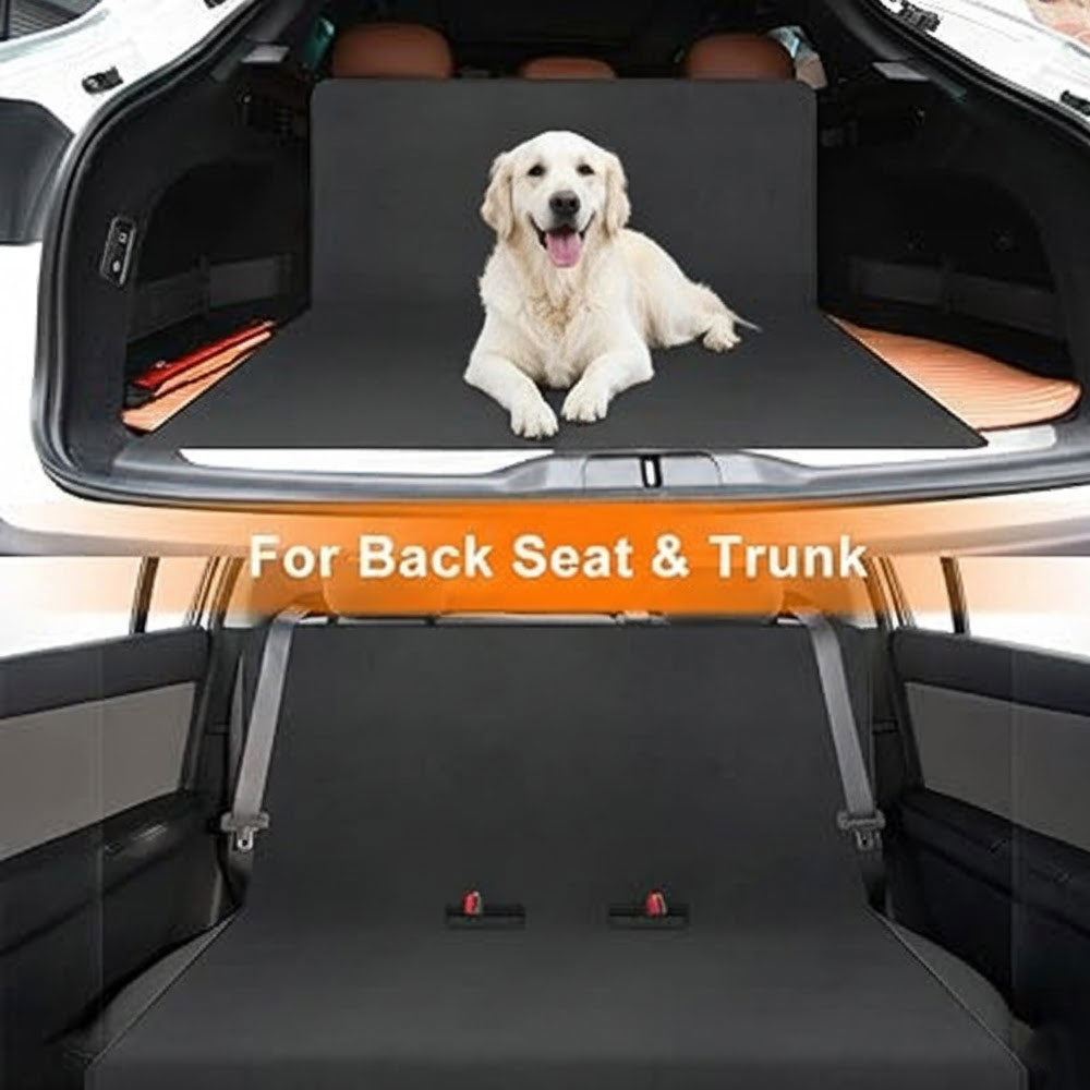 Dog Car Seat Covers for Pets, Durable Waterproof Nonslip Car Seat Protection Pad, Machine washable Car Rear Seat Protection Device, Universal Size, Suitable for All Cars (125 * 145cm,