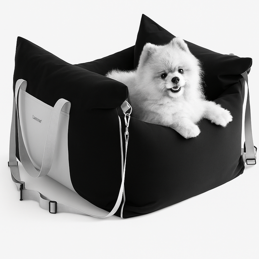 Waterproof Dog Car Seat with Memory Foam (58×56×33 cm)