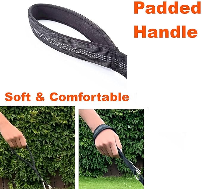 Extra Long Dog Seat Belt for Car | Adjustable Headrest Harness with Reflective Safety Strap