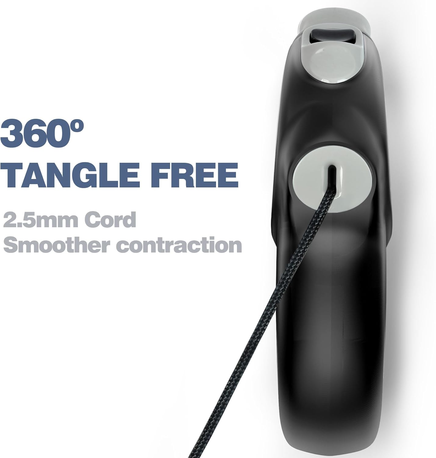 Heavy Duty Retractable Dog Lead 9m/30FT - Tangle-Free Extendable Leash Dogs Up to 50kg/110lbs