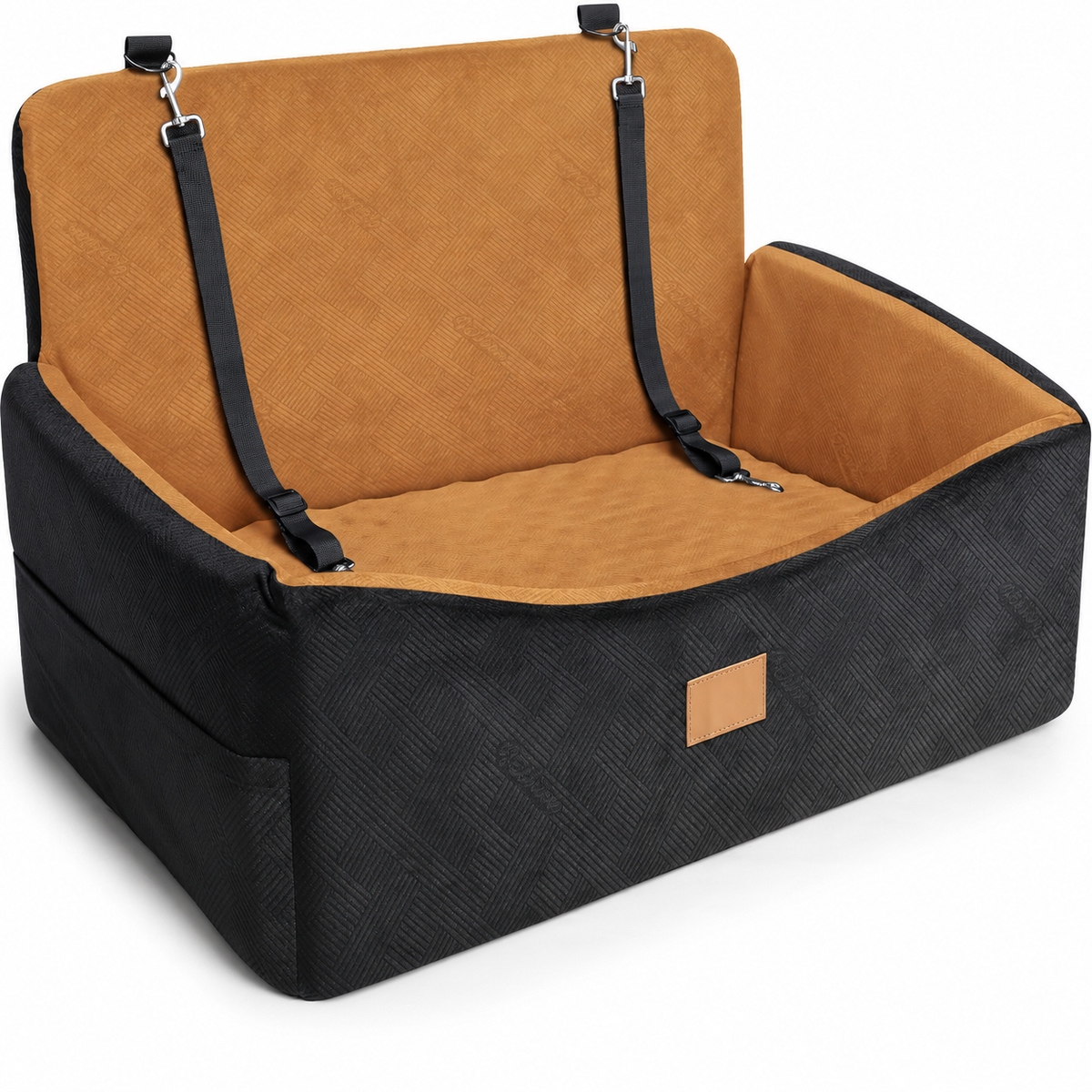 Large_Dog_Car_Seat_Car_Dog_Beds_Back_Seat_Memory_Foam_Booster_Seat_brown