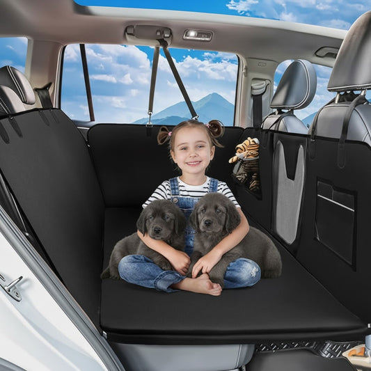 Leather Heavy-Duty Waterproof Dog Car Seat Hammock