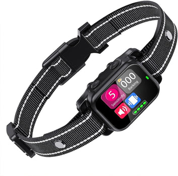 No-Shock Dog Barking Collar – Rechargeable, Waterproof Anti-Bark Collar