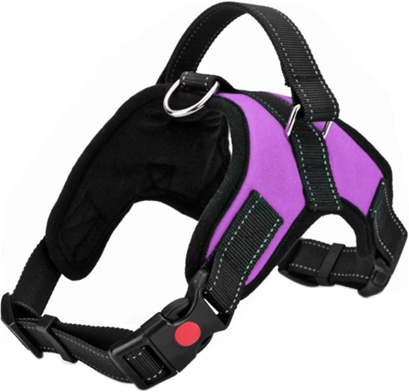 No Pull Dog Harness, Breathable Adjustable Vest with Reflective Oxford Fabric