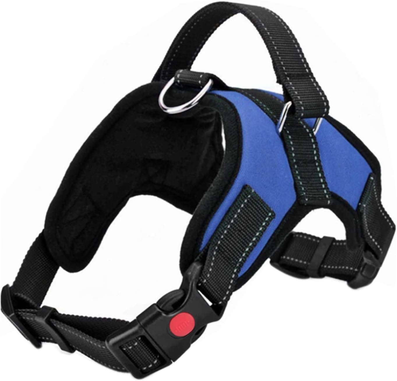 No Pull Dog Harness, Breathable Adjustable Vest with Reflective Oxford Fabric