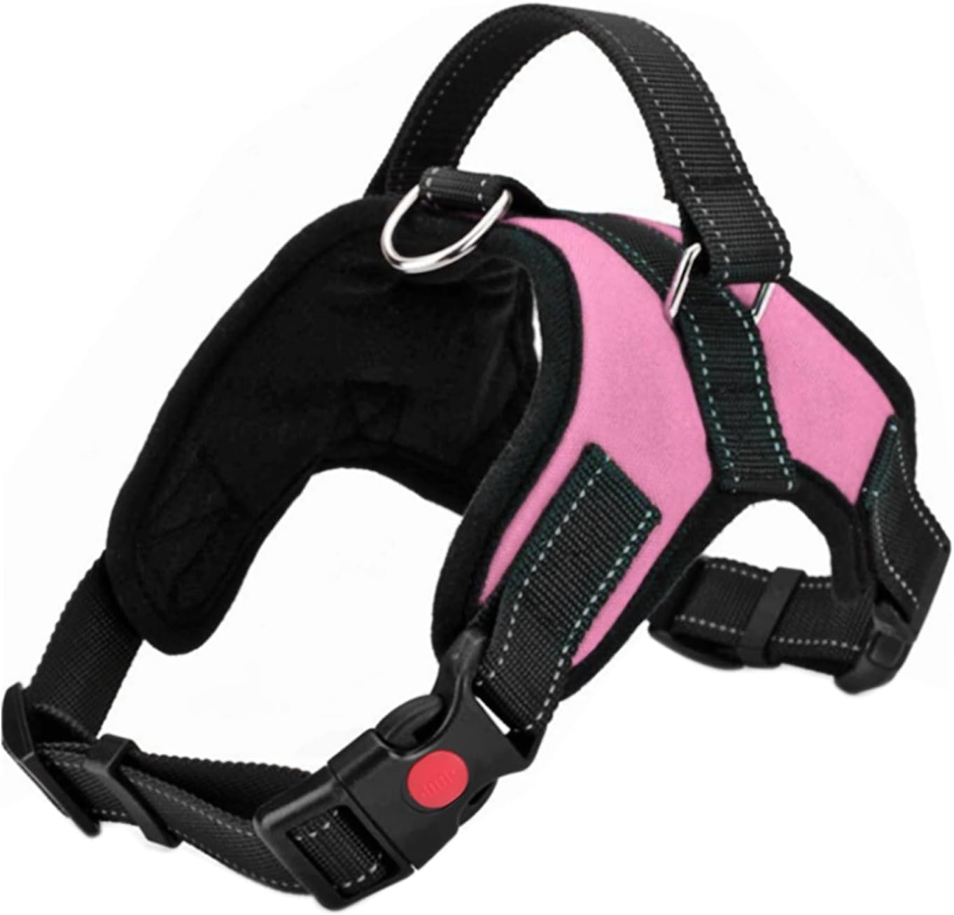 No Pull Dog Harness, Breathable Adjustable Vest with Reflective Oxford Fabric