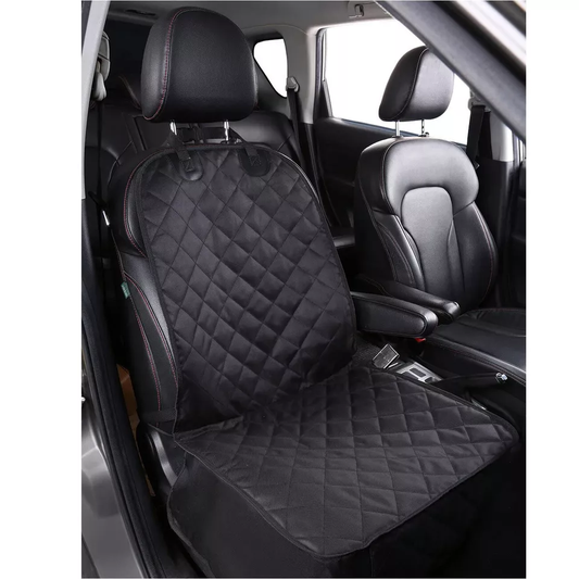 Pet Dog Car Front Seat Cover - Non-Slip Water-Resistant SUV Protector