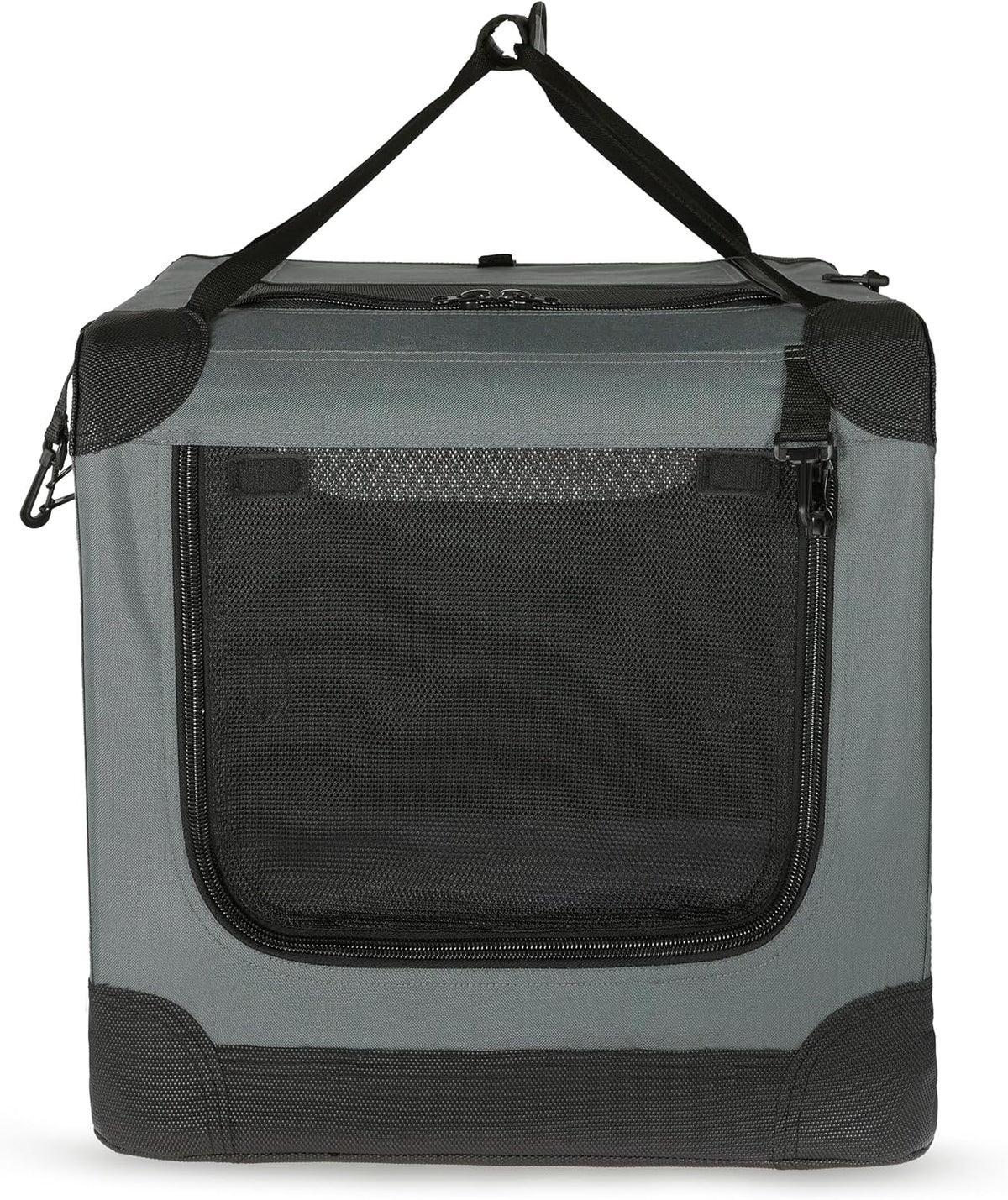 PortableSoft-SidedFoldingPetCrate_4Doors_Pop-UpDesign