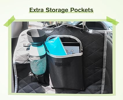 Premium Rear Seat Cover for Dogs – Waterproof, Universal Fit