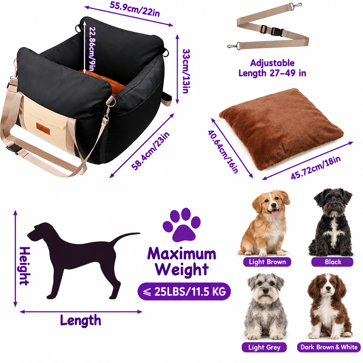 Productdimensionsandsizechart