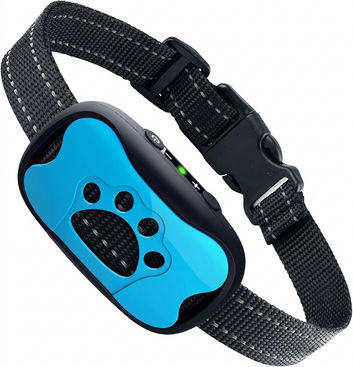 Rechargeable Bark Collar – Humane Vibration Beep Anti-Bark Training Collar for Small, Medium and Large Dogs