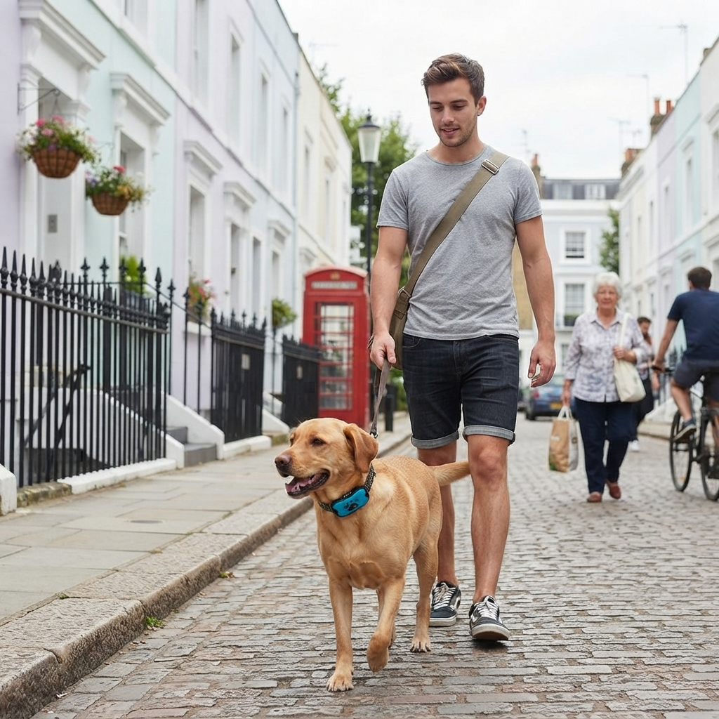 Rechargeable Bark Collar – Humane Vibration Beep Anti-Bark Training Collar for Small, Medium and Large Dogs
