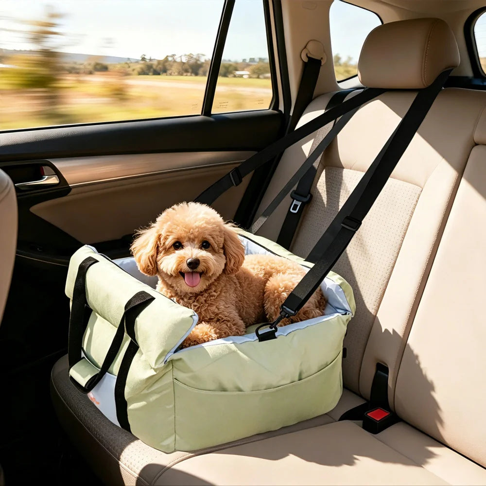 Dog car seat safety clip