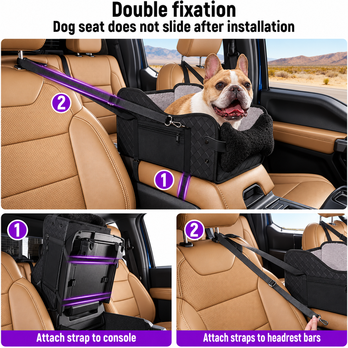 Tan_leather_dog_seat_installation_guide