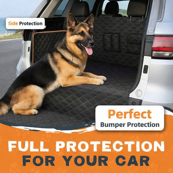 Waterproof Dog Car Boot Protector – Non-Slip Scratchproof Boot Liner with Bumper Protection