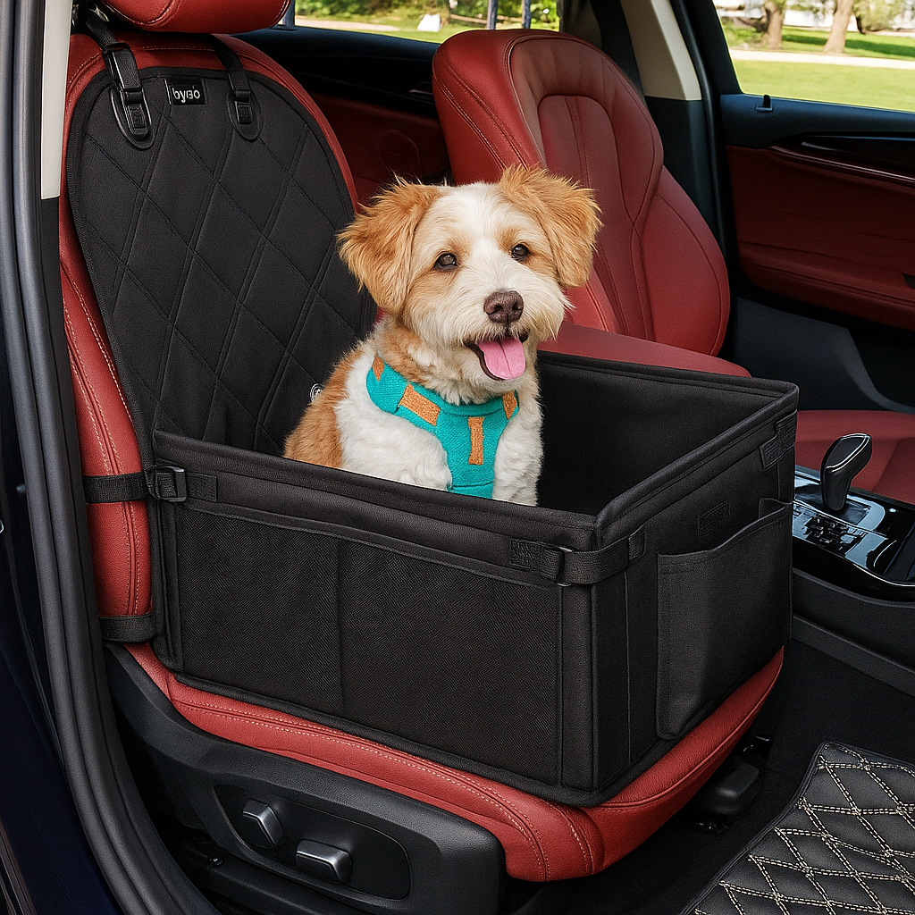 Waterproof Non-Slip Scratch Proof for Small Medium Dogs - Suitable for Back and Front Seat (Black)