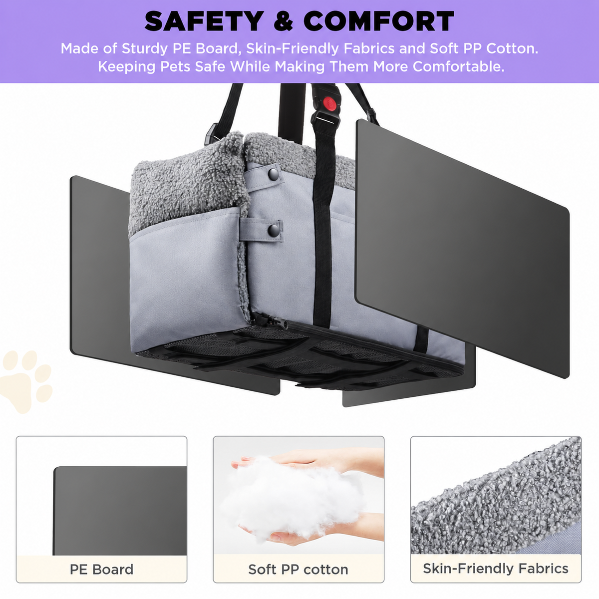 consoleDogSeatSafetyComfortFeatures