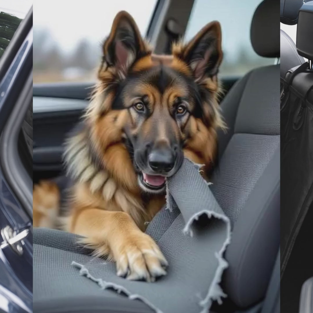Car Pet Seat Cover Hammock for Safety and Comfort