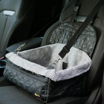 Dog Booster Car Seat – Luxury Dog Booster – Small Pet and Dog Car Seat