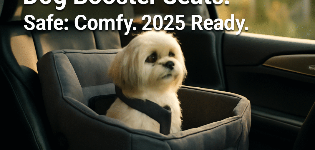 Why Most Dog Owners Are Switching to Booster Car Seats [2025 Guide]