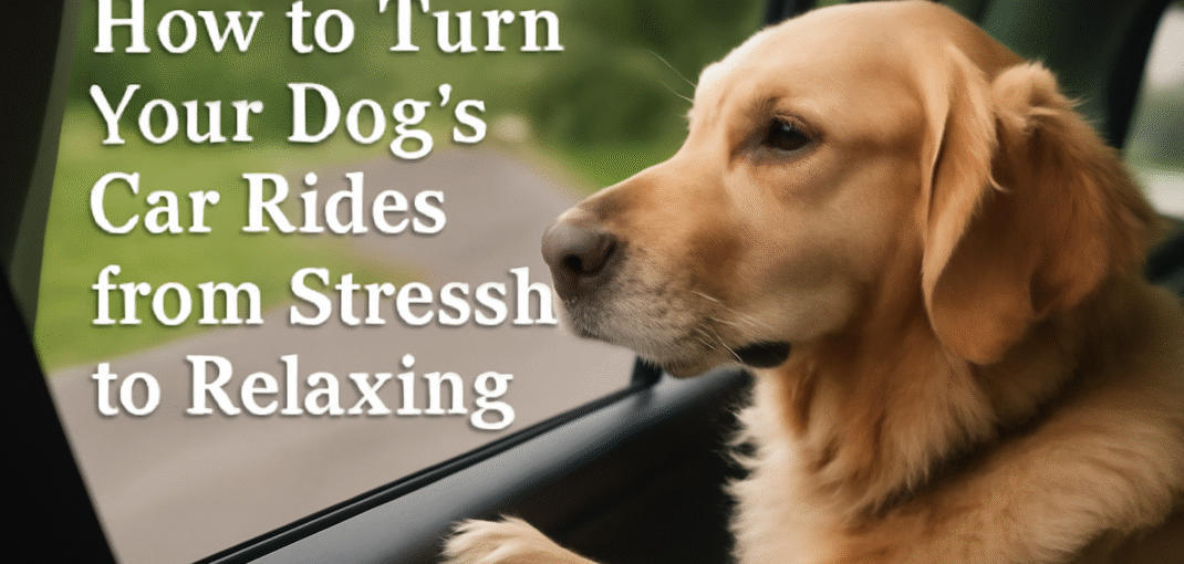 How to Turn Your Dog’s Car Rides from Stressful to Relaxing