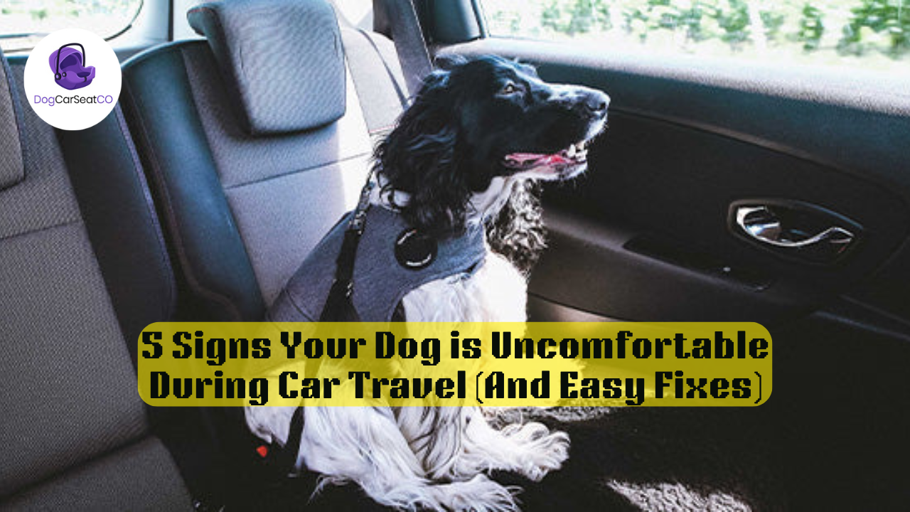 5 Signs Your Dog is Uncomfortable During Car Travel (And Easy Fixes)