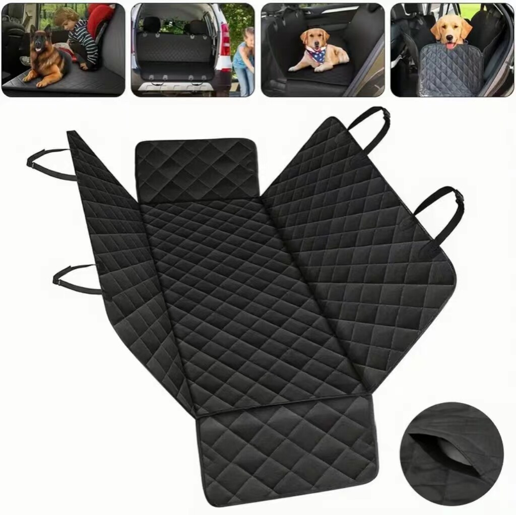 Dog Car Seat Cover Safety Protector Mat Rear Back Seat Hammock Cushion Mat UK