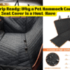 Road Trip Ready Why a Pet Hammock Car Seat Cover is a Must-Have